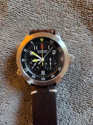 Victorinox Swiss Army Airboss Mach 3 1. Gen mit Unterlagen Top Zustand ETA Werk - Bild 1 von 4