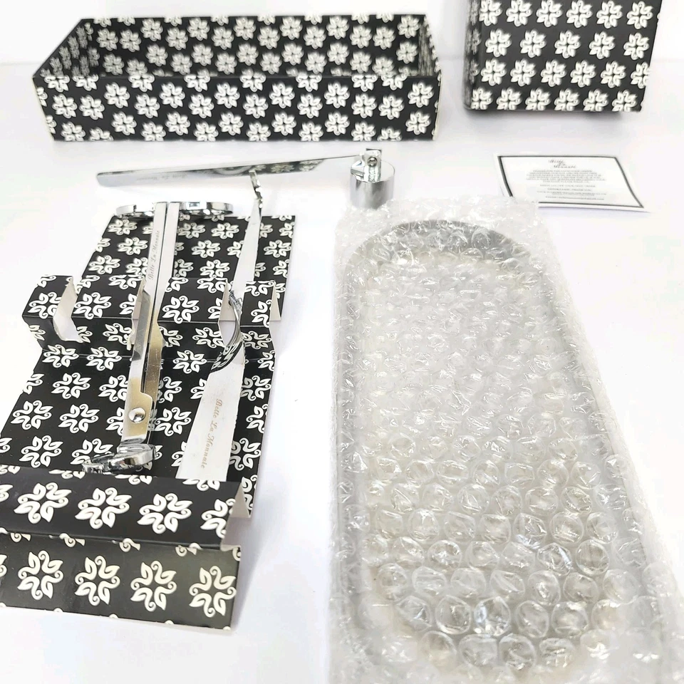 Набор аксессуаров для свечей Belle Collection серебристый триммер, нюхательный аппарат, ковш, поднос - Изображение 4 из 4