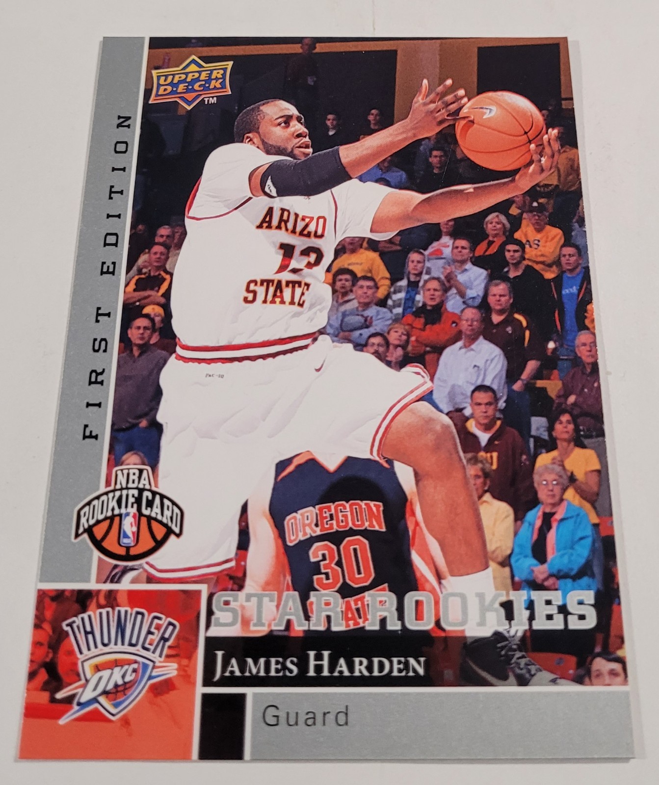 2009-10 Upper Deck First Edition #188 James Harden RC Oklahoma City Thunder