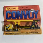 Matchbox China Convoy Cy-1 Kenworth Car Transporter- yellow & dark blue, carded