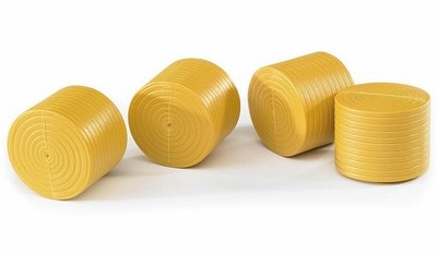 BRUDER 02344 Zubehör: 4 Rundballen ockerbraun NEU/OVP