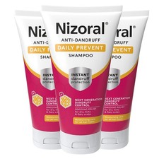 Nizoral Anti-Dandruff Daily Prevent Shampoo 3 x 200ml