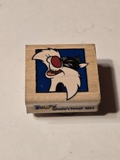 Sylvester's Portrait Rubber Stamp by Rubber Stampede 460C - Looney Tunes 1993