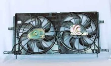 Radiator & Condenser Cooling Fan for 05-06 Chevy Uplander 3.5L (w/Rear AC)
