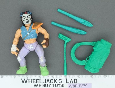 Casey Jones 100% Complete Teenage Mutant Ninja Turtles Playmates 1989 Vintage