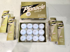 VINTAGE WILLIE MAYS PINNACLE GOLD DOZEN GOLF BALLS 1985 PERSONAL COLLECTION