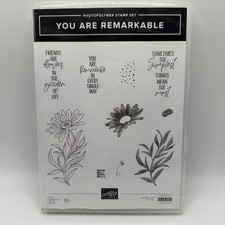 Stampin' Up Photopolymer Stamp Set "YOU ARE REMARKABLE" Stamp
