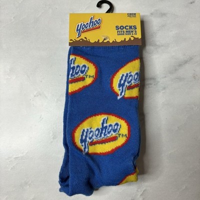 Odd Sox Yoo-hoo Novelty Crazy Socks Gift Mens Size 6-12 Crew