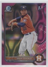 2022 Bowman Chrome Prospects Fuchsia Lava Refractor 18/199 Dauri Lorenzo 4a7