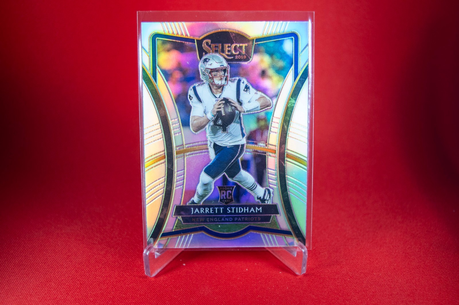 Jarrett Stidham - 2019 - Patriots - Panini Select - (Card#115) - RC