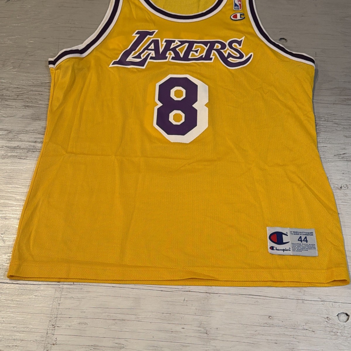 Vintage NBA Champion Kobe Bryant #8 LA Los Angeles Lakers Jersey