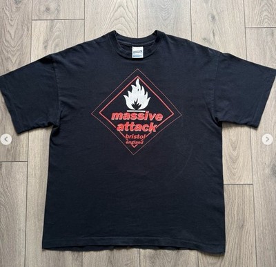 1991 MASSIVE ATTACK Blue Lines Vintage Two Sides T-Shirt S-5XL Reprint