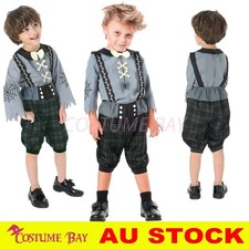 AU Boys Playful Ghost Suit Halloween Zombie Horror Costume Book Week Cosplay