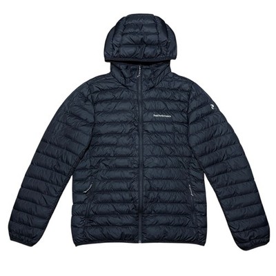 Peak Performance Liner Down Hood jacket size (L) Women's Black coat