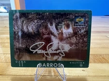 Dana Barros 1997-98 Upper Deck Diamond Vision - Signature Moves #S2 Celtics