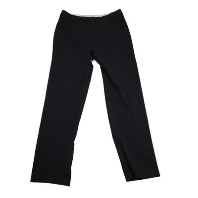 Schwarze Damen-Anzughose aus Polyestermischung Größe 10 von M&S