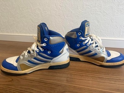Size 9.5 - Adidas Jeremy Scott New York JS License Plate White