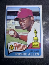 1965 Topps #460 Richie Dick Allen SP EXMT Phillies Tuff Card All Star Rookie Cup