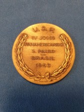 Medal. Panama American Games. Brazil 1963.