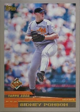 2000 Topps Baseball Sidney Ponson #424