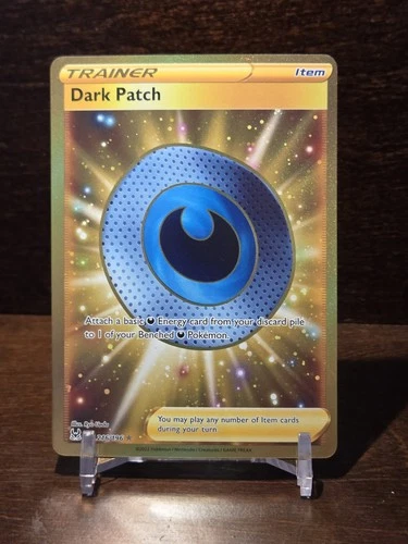 Pokémon TCG Dark Patch 216/196 Lost Origin Gold Secret Rare