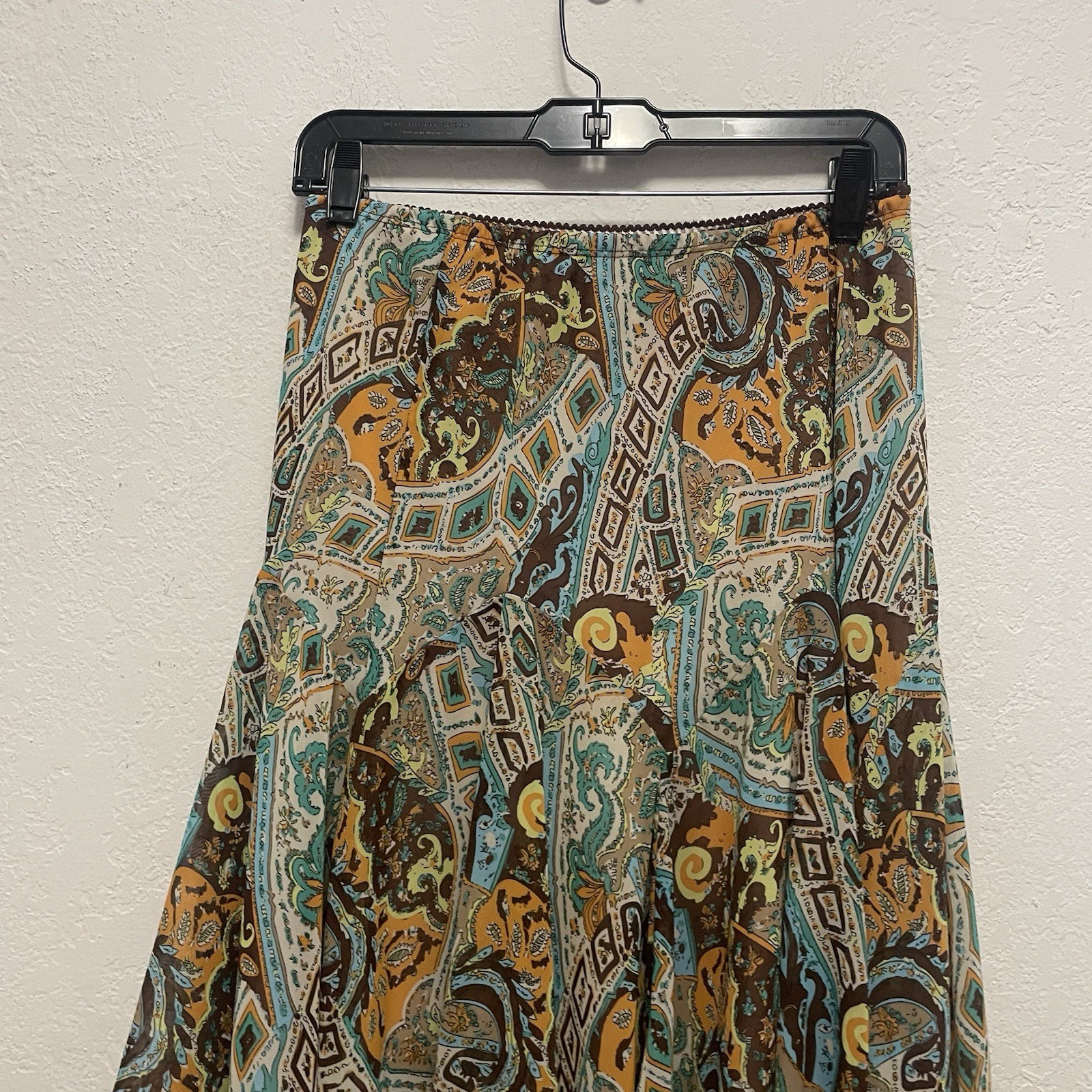 Notations Flared, Flirty Soft-Ruffled Paisley Ski… - image 3