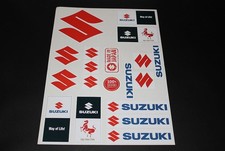 173 Suzuki S GSXR Susi Motorrad Aufkleber Sticker Kleber Logo Autocollant Bogen