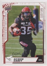 2020 Upper Deck CFL Red 112/165 Ka'Deem Carey Ka' Deem Carey #30 1b7t