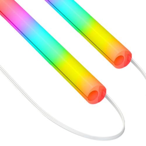 2x Water Cooling Illuminate Hose ARGB Motherboard Light Beads Soft Silicone 5V - Afbeelding 2 van 6