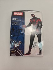  01820323 Spirit Adult Miles Morales Skin Suit Costume - Spider-Man Size Medium