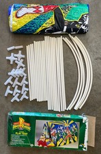 Vintage 1993 Mighty Morphin Power Rangers Slumber Play Tent Playhouse COMPLETE