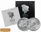 2021-P Peace Silver Dollar Philadelphia $1, Box & COA 21XH