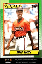 1990 Topps BASEBALL #249 Mike Smith