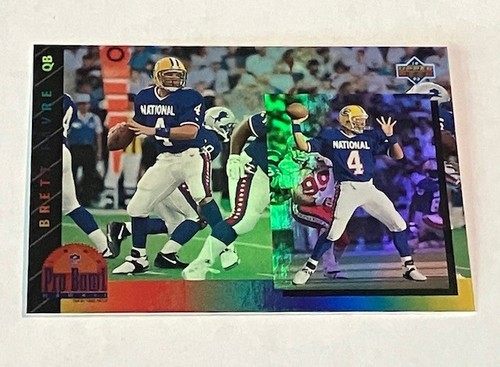 Brett Favre #PB14 — 1993 Upper Deck Pro Bowl football card