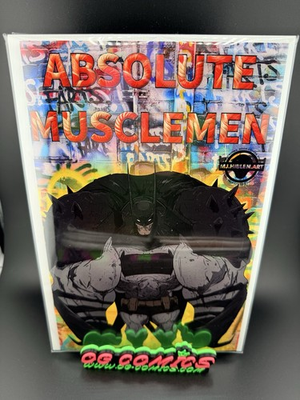 #ad #ad Absolute Batman Muscleman Retailer Exclusive MJ Hiblen Artbook Ltd To 50 Copies $25.00
