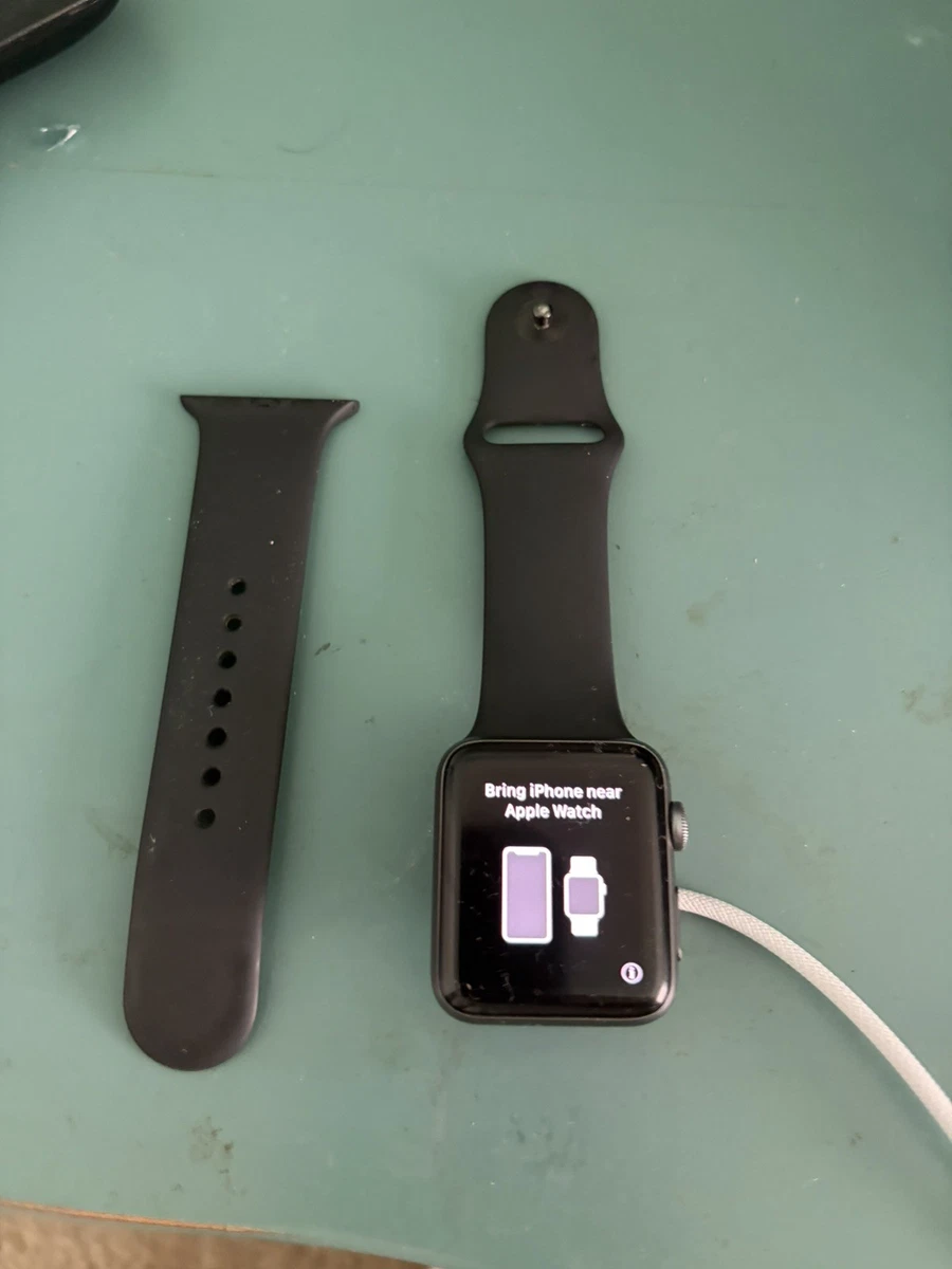 Apple Watch Series 3 Black Smart 42 mm Case Wristwatches for sale