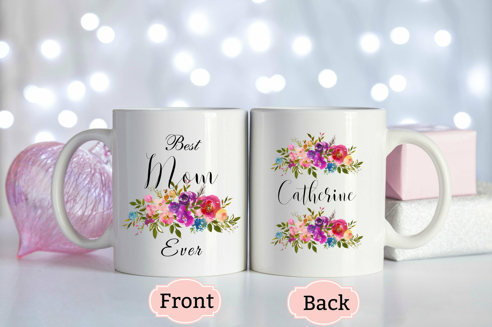 Personalized Mom Mug Best Mom Ever Coffee Mug Cute Coffee Mug Gift For Mother