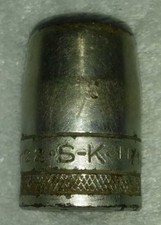 S-K 40122 11/16" Chrome Socket 1/2" Drive 12 Point USA 