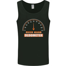 60th Birthday 60 Year Old Ageometer Funny Mens Vest Tank Top