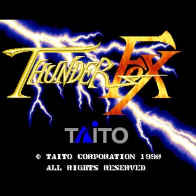Gebraucht Thunder Fox Arcade Spiel Sub Platte ( ROM Platte) Taito F-2 System