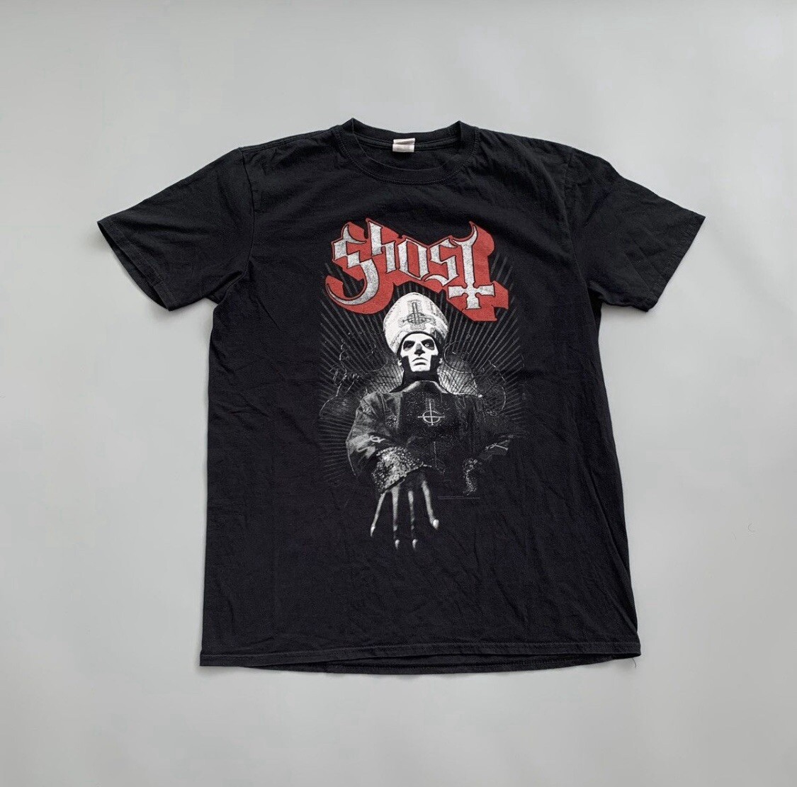 Ghost 2016 Faces Horror Death Abstract Y2k Christ Jesus Tee