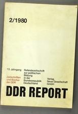 DDR-Report : Zeitschriften und Bücher der DDR ; 13. Jahrgang 2/1980