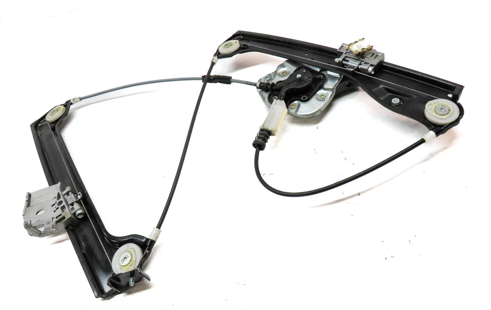 BMW Z4 (E85) 2004-2006 puerta del pasajero delantero derecho regulador de ventana eléctrica y motor Foto 3 de 4