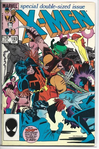The Uncanny X-Men #193 (Marvel Comics May 1985) 1st Appearance Of Firestar