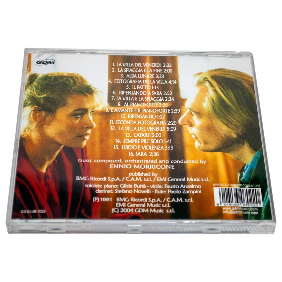 Banda sonora/BSO de La Villa del Venerdi de Ennio Morricone (CD, julio-2004, Gdm) Foto 2 de 3
