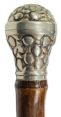 Secret Vintage Antique Fishing Pole Walking Stick Cane Bamboo 39