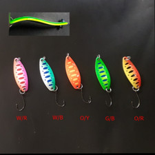 PREZZO PAZZO ONDULANTI TROUT AREA SPOON 3,5gr  3,5cm SPINNING TROTA LAGO