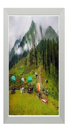 Modern White Picture Frame Black Photo Frame Oak Panoramic Wood Poster Frame - Picture 3 of 6