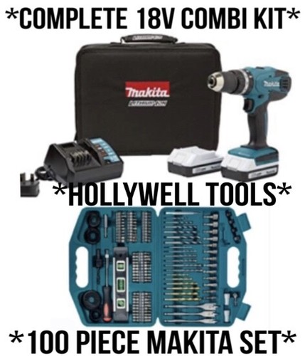 Cordless Combi Drill 101Pc Set 