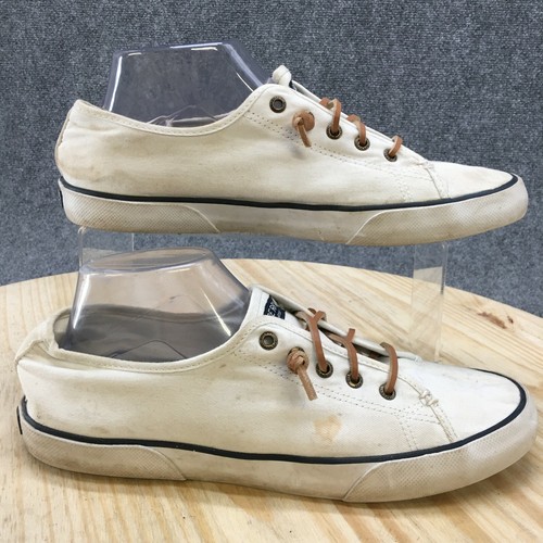 sperry pier view sneaker white
